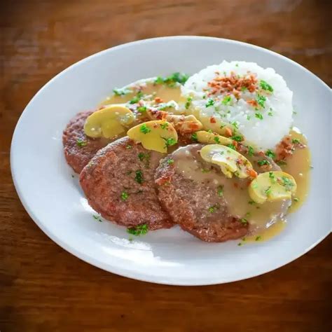 filipino burger steak
